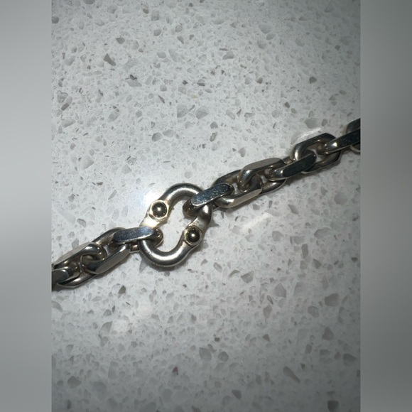 *SOLD*Tiffany & Co. Makers Chain 18k Gold and Sterling Silver! - Picture 6 of 7